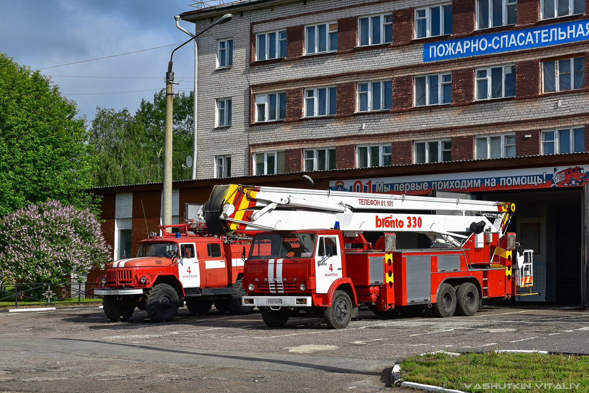 Архангельская область, № В 980 РУ 29 — ЗИЛ-131НА (УАМЗ); Архангельская область, № В 927 ЕМ 29 — КамАЗ-53213
