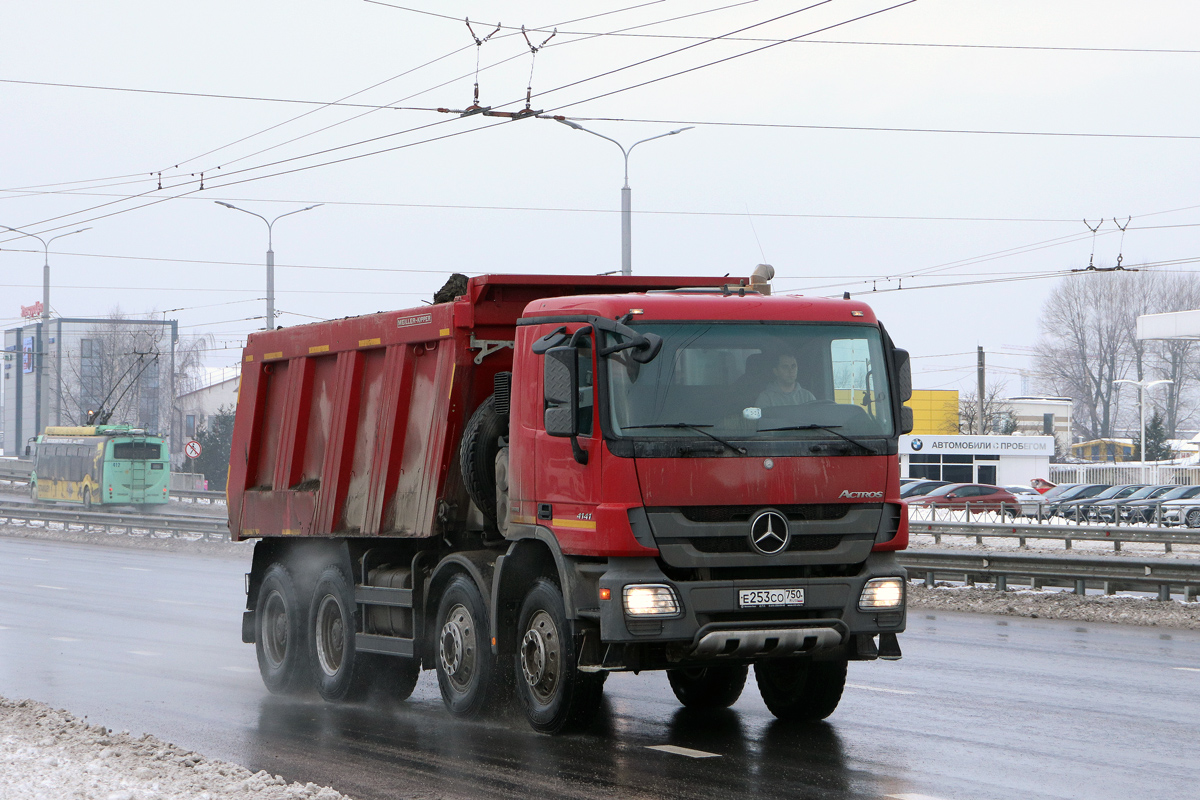 Московская область, № Е 253 СО 750 — Mercedes-Benz Actros '09 4141 [Z9M]