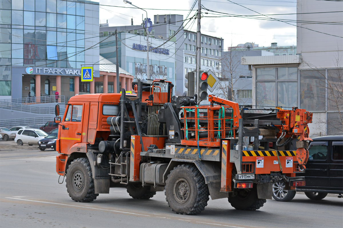 Саха (Якутия), № А 913 ММ 14 — КамАЗ-43502-45