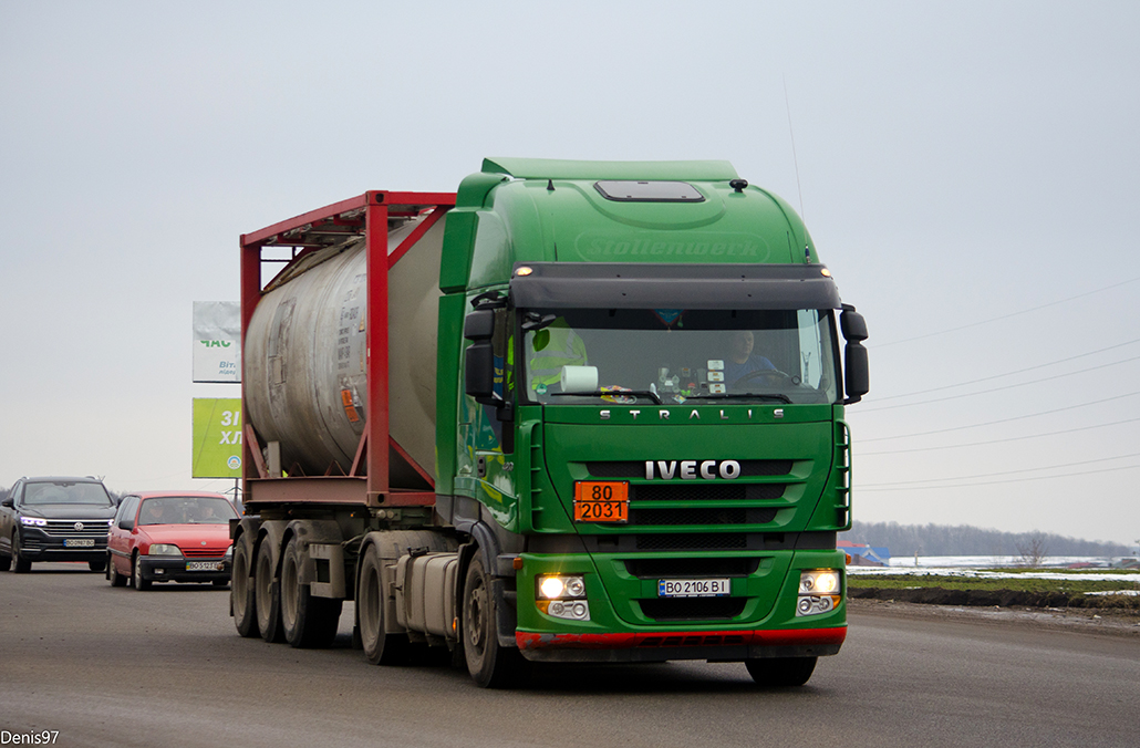 Тернопольская область, № ВО 2106 ВІ — IVECO Stralis ('2007) 420