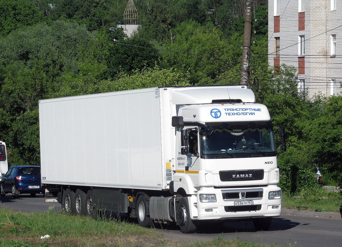 Ростовская область, № Е 536 ТР 161 — КамАЗ-5490-S5(87)