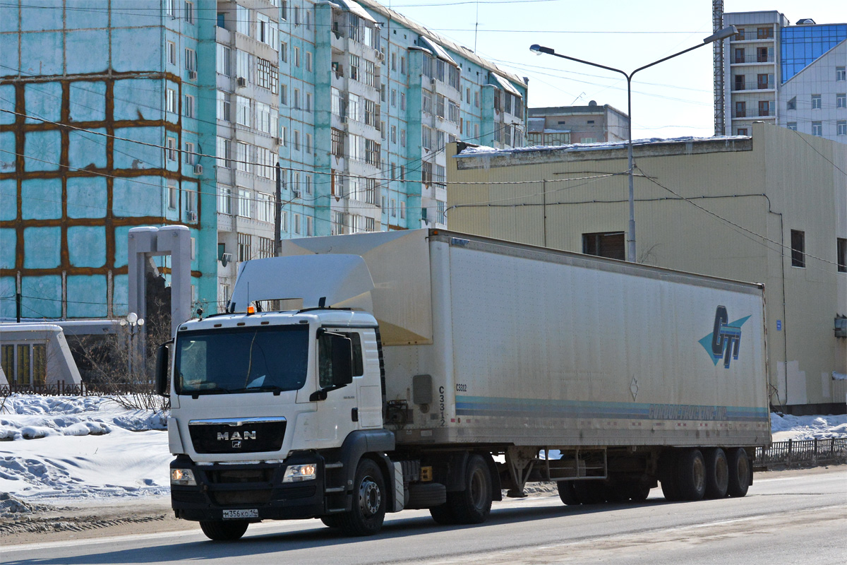 Саха (Якутия), № М 356 КО 14 — MAN TGS 19.400