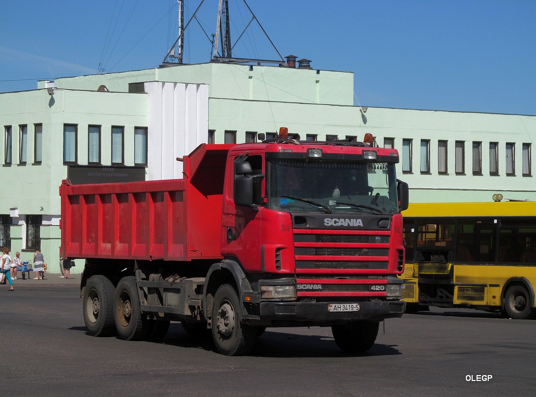 Минская область, № АН 3419-5 — Scania ('1996, общая модель)