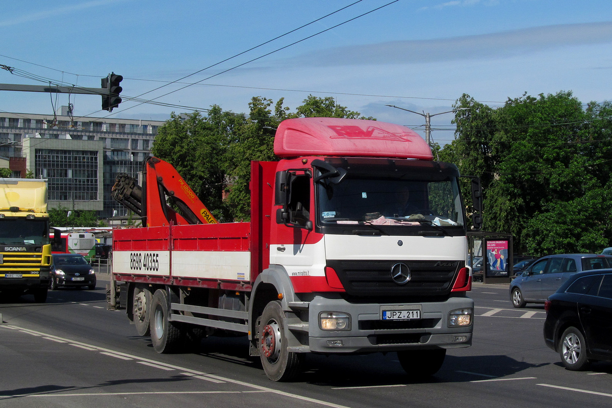 Литва, № JPZ 211 — Mercedes-Benz Axor 2528