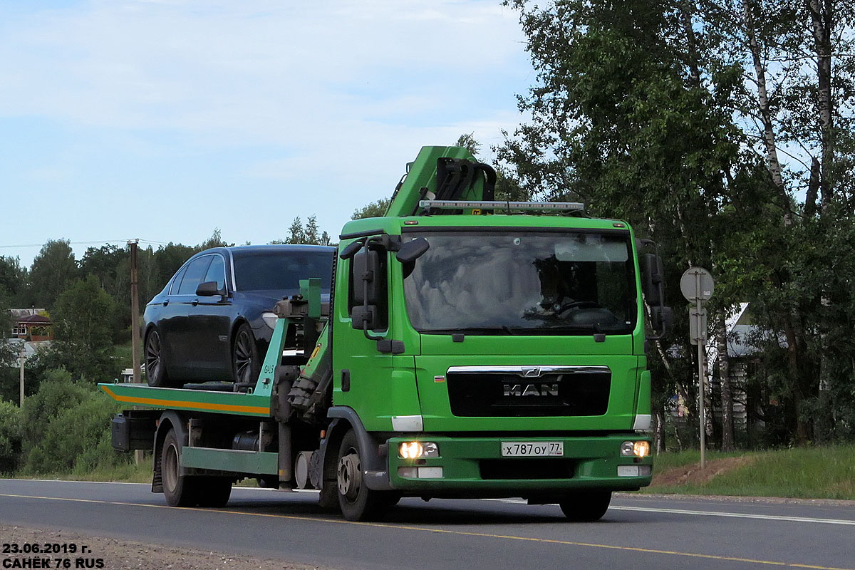 Вологодская область, № Х 787 ОУ 77 — MAN TGL 12.180