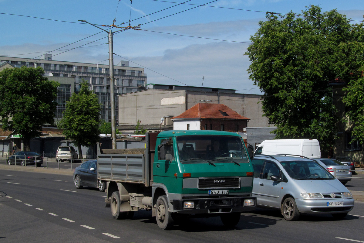 Литва, № GHJ 112 — VW-MAN G90