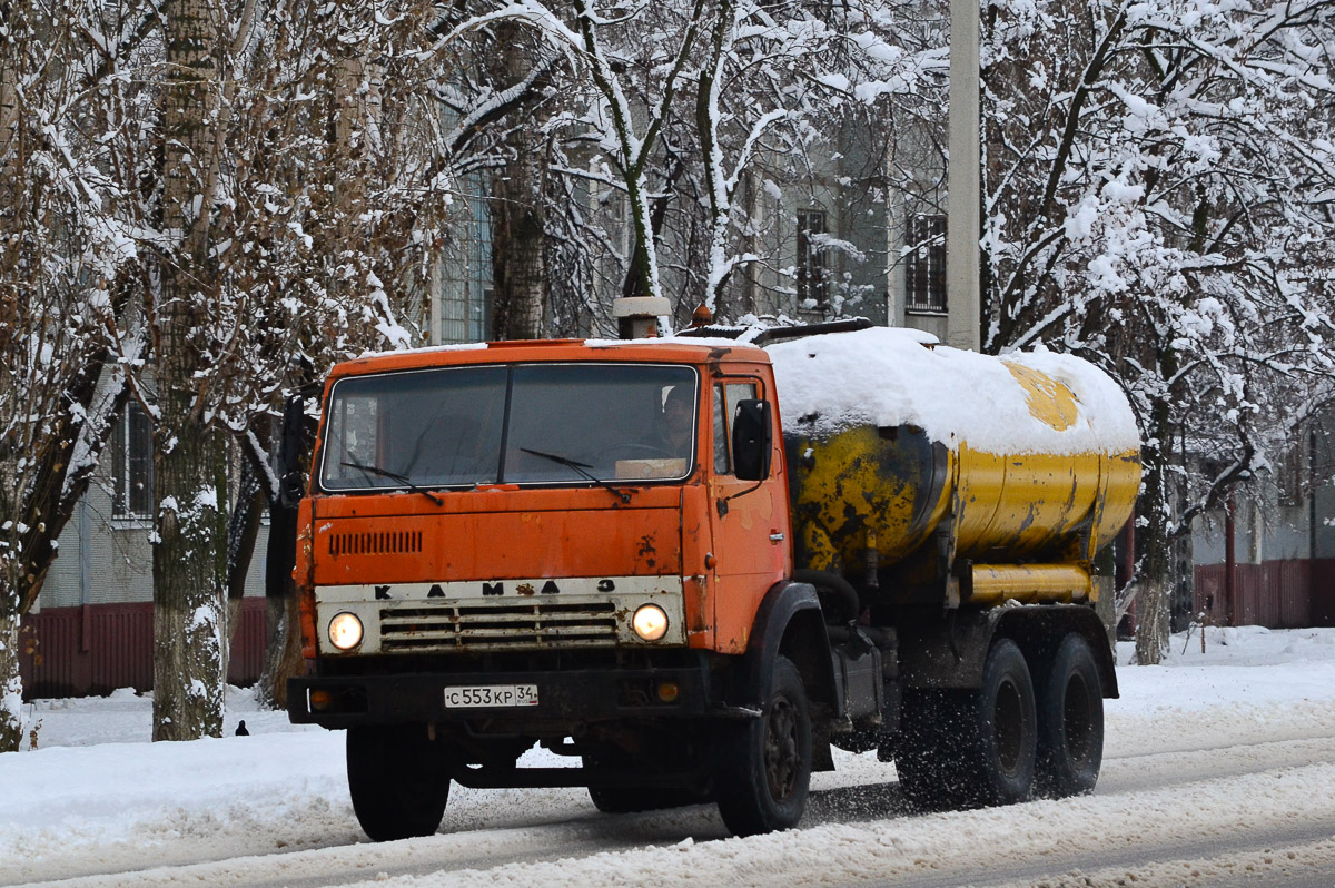 Волгоградская область, № С 553 КР 34 — КамАЗ-53213