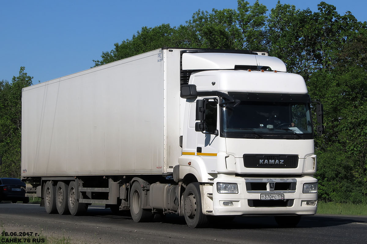 Санкт-Петербург, № Т 370 РС 178 — КамАЗ-5490-S5(87)