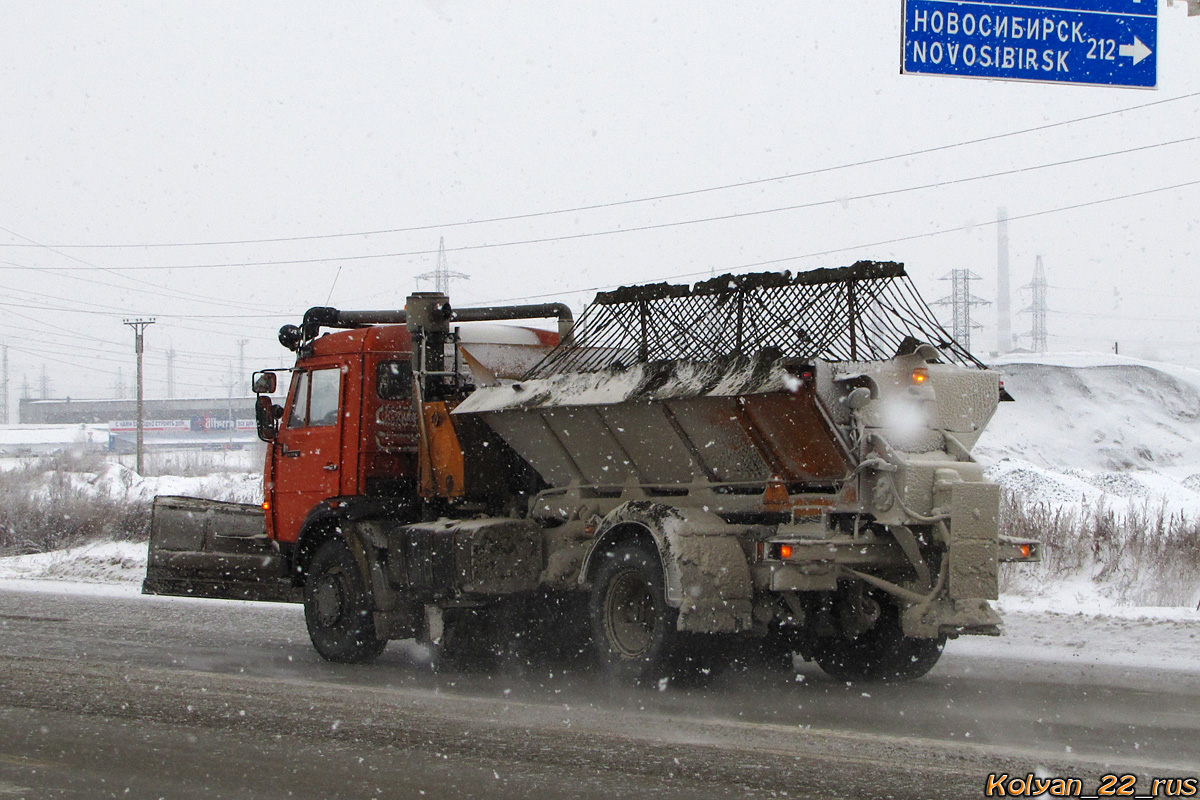 Алтайский край, № Н 553 СМ 22 — КамАЗ-43253-A3(96)
