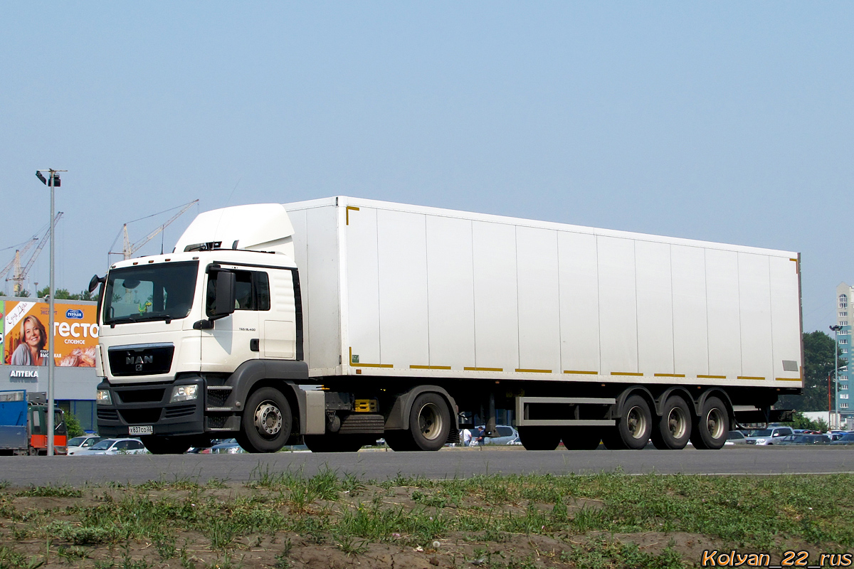 Алтайский край, № Х 837 СО 22 — MAN TGS 18.400
