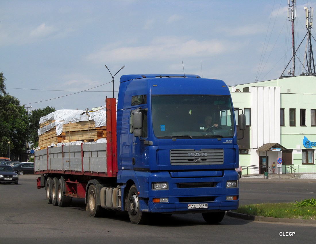 Минская область, № АС 1562-5 — MAN TGA 18.430