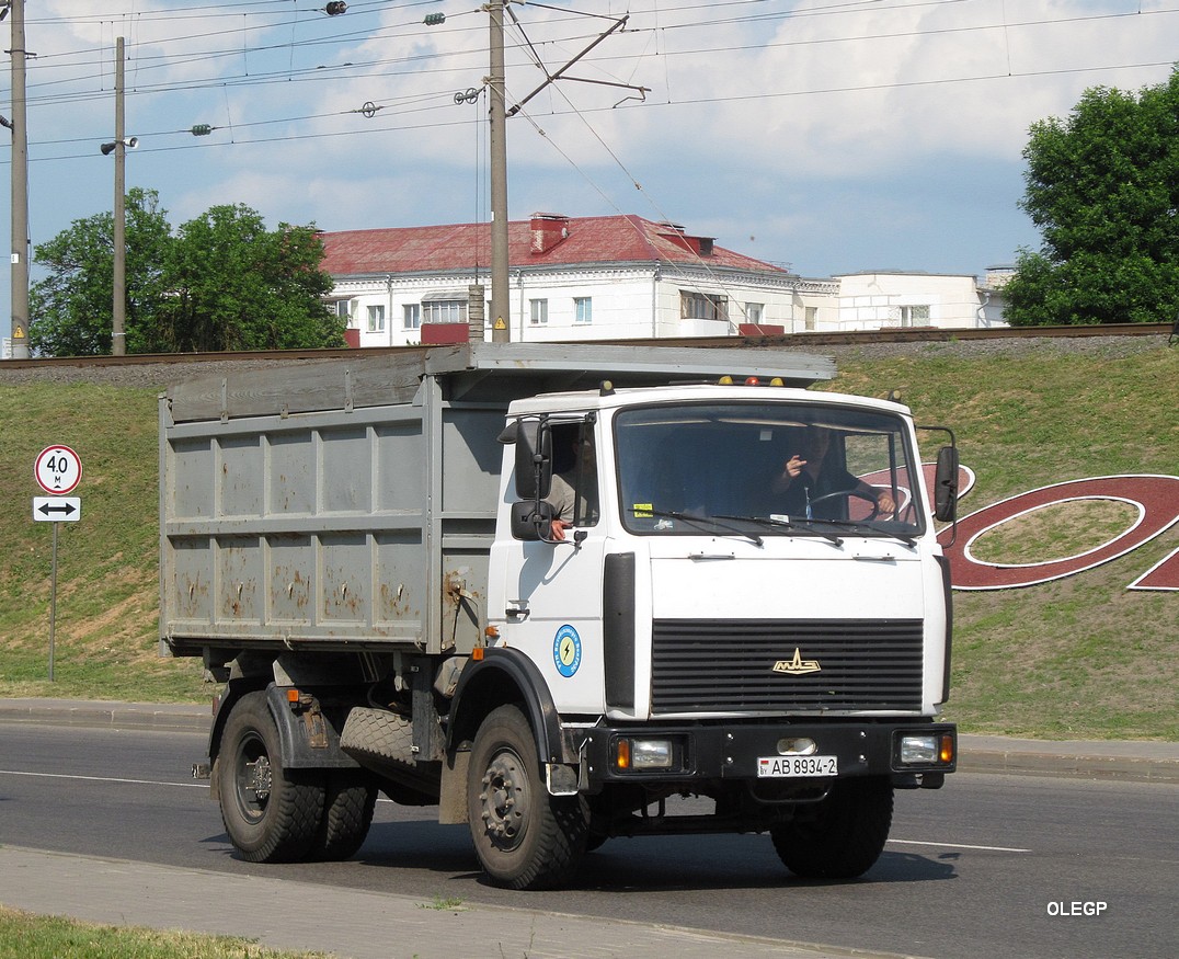 Витебская область, № АВ 8934-2 — МАЗ-5551A2