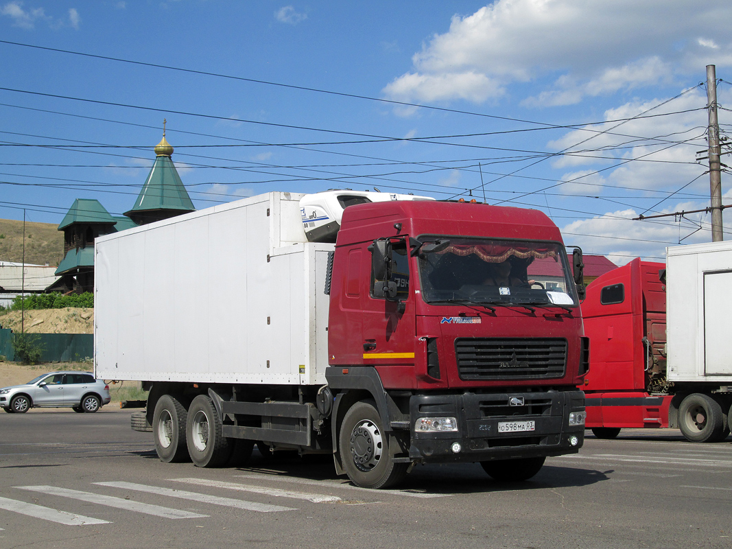Бурятия, № О 598 МА 03 — МАЗ-6312B9