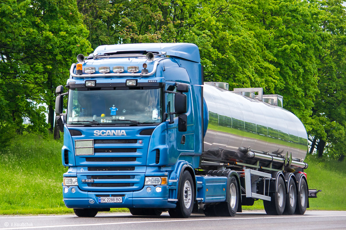 Ровненская область, № ВК 2288 ВО — Scania ('2004) R420