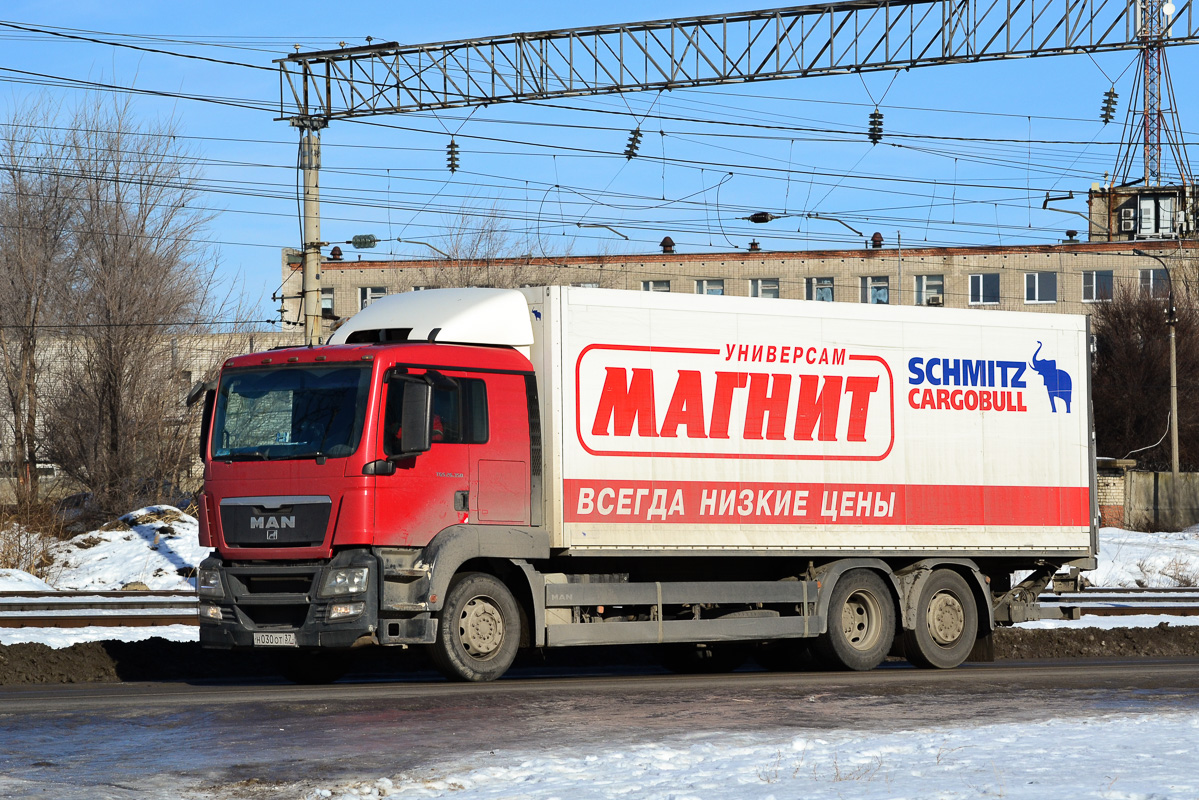 Волгоградская область, № Н 030 ОТ 37 — MAN TGS 26.350