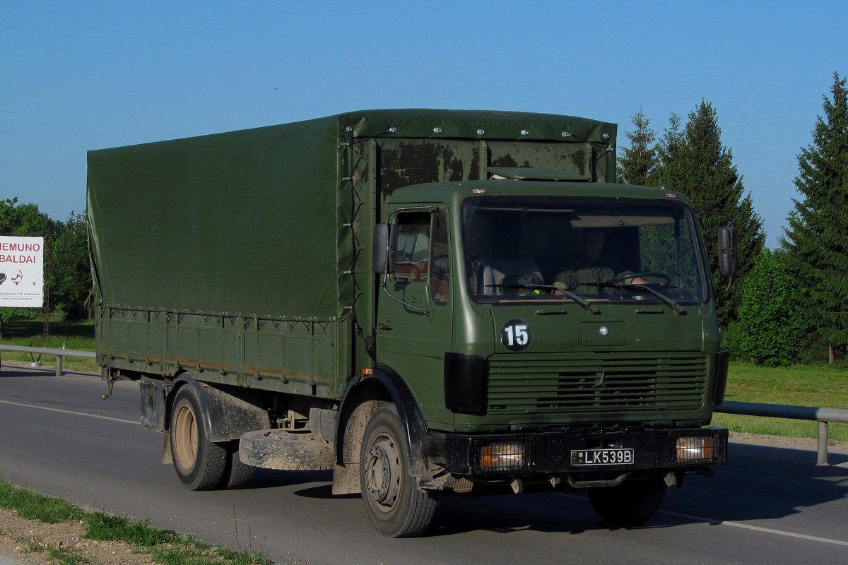 Литва, № LK 539 B — Mercedes-Benz NG (общ. мод.)
