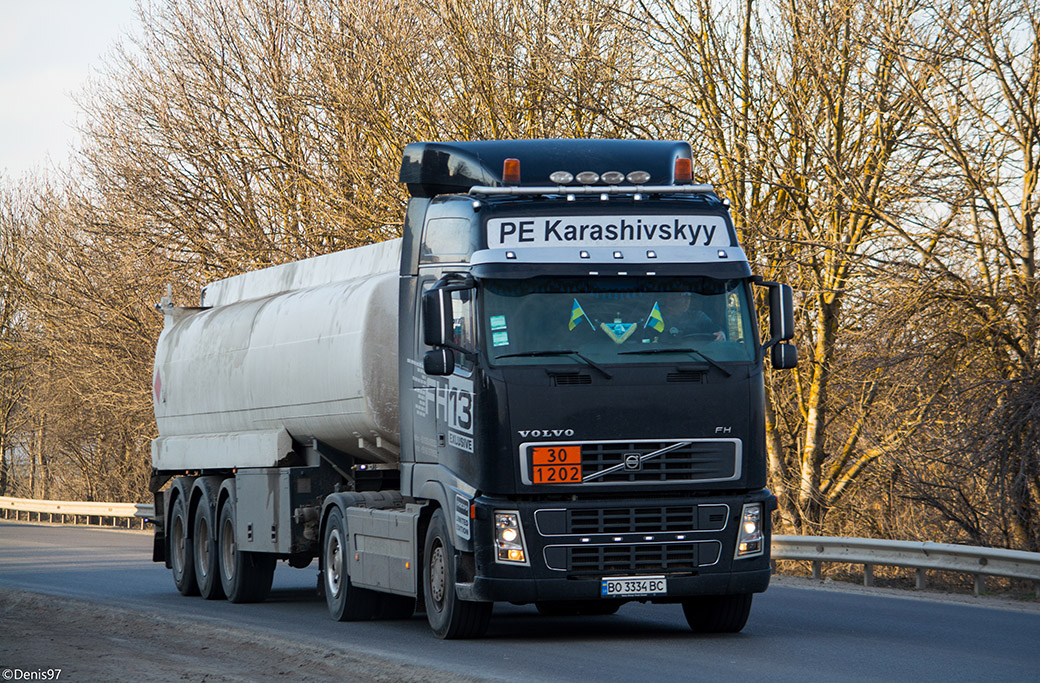Тернопольская область, № ВО 3334 ВС — Volvo ('2002) FH12.400