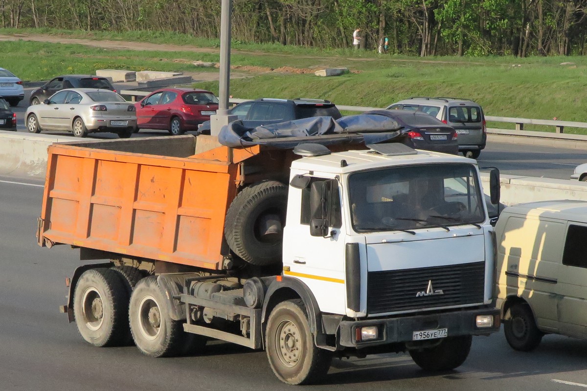 Москва, № Т 956 УЕ 777 — МАЗ-551605