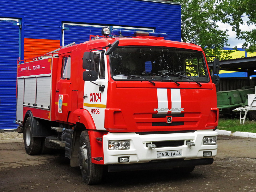 Кировская область, № С 680 ТА 43 — КамАЗ-43253-R4(28)