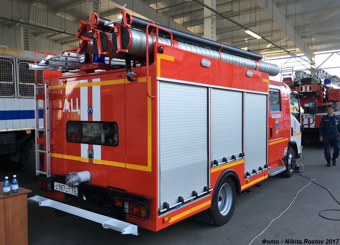 Краснодарский край, № С 987 СТ 93 — Isuzu NPR75 [Z7X]