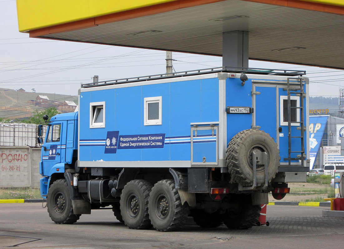 Бурятия, № М 493 ХС 152 — КамАЗ-43118-46