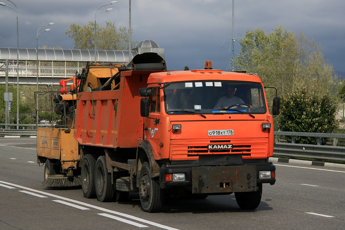 Краснодарский край, № О 918 ХТ 178 — КамАЗ-65115-D3(97)