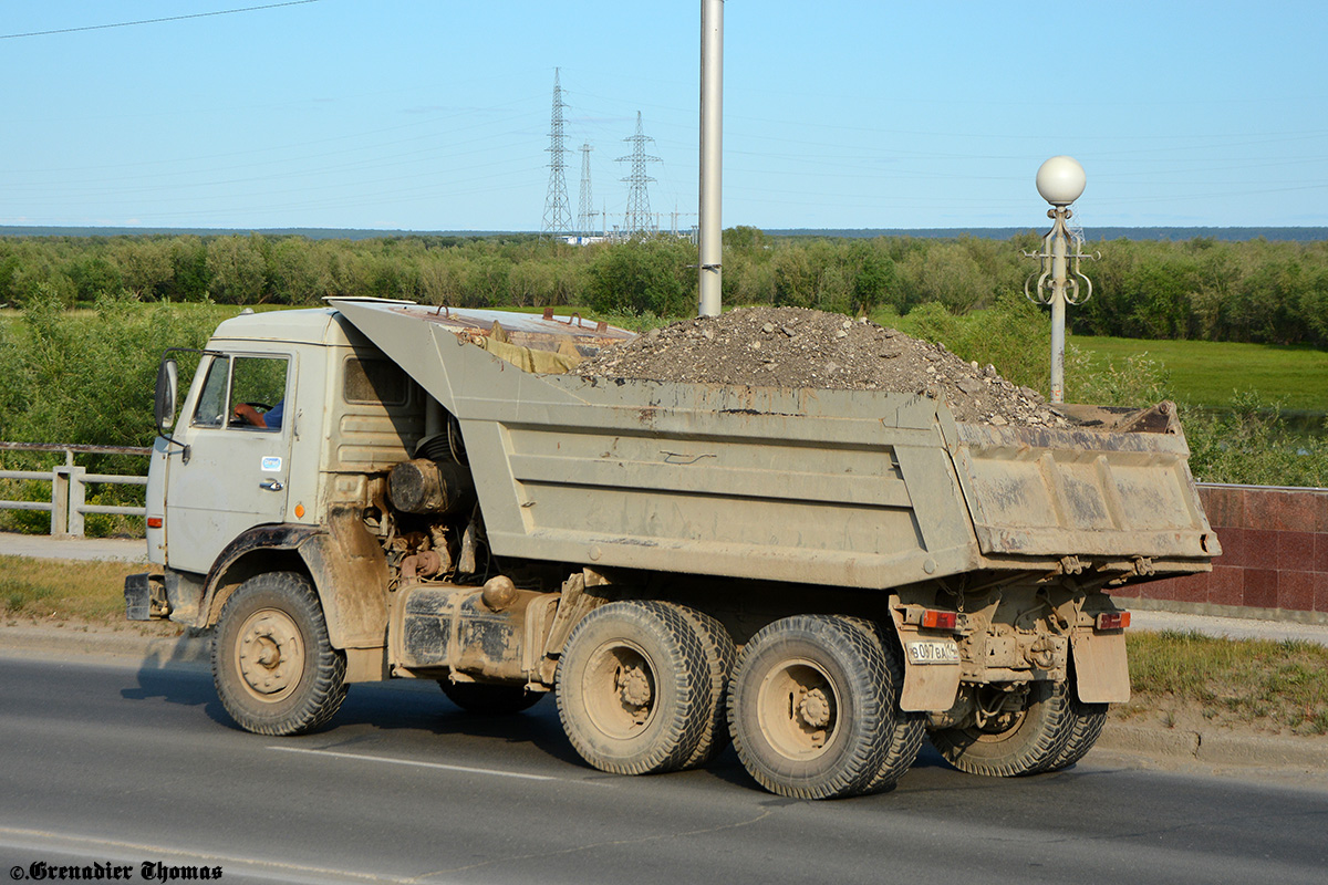 Саха (Якутия), № В 087 ВА 14 — КамАЗ-55111-02 [55111C]