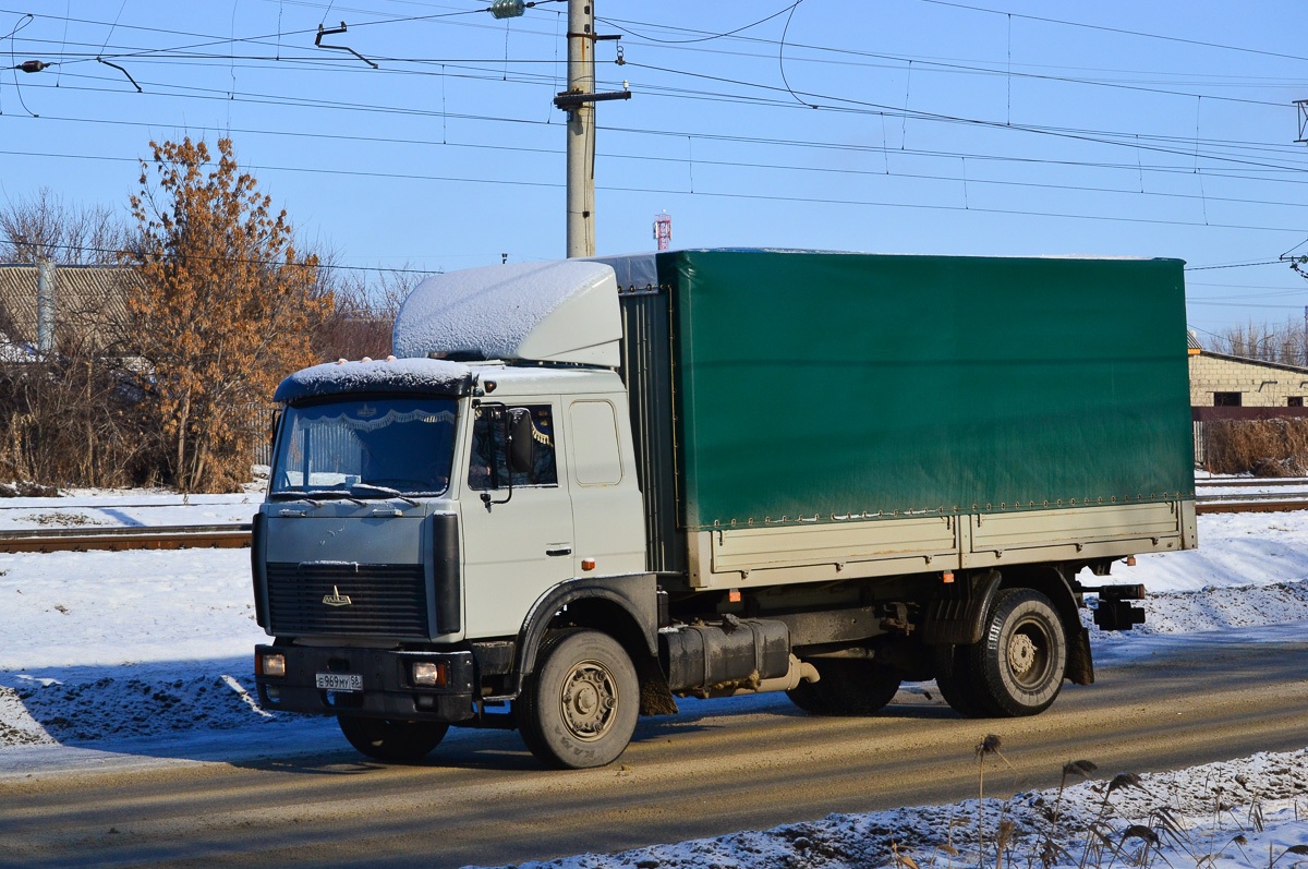 Пензенская область, № Е 969 МУ 58 — МАЗ-533603