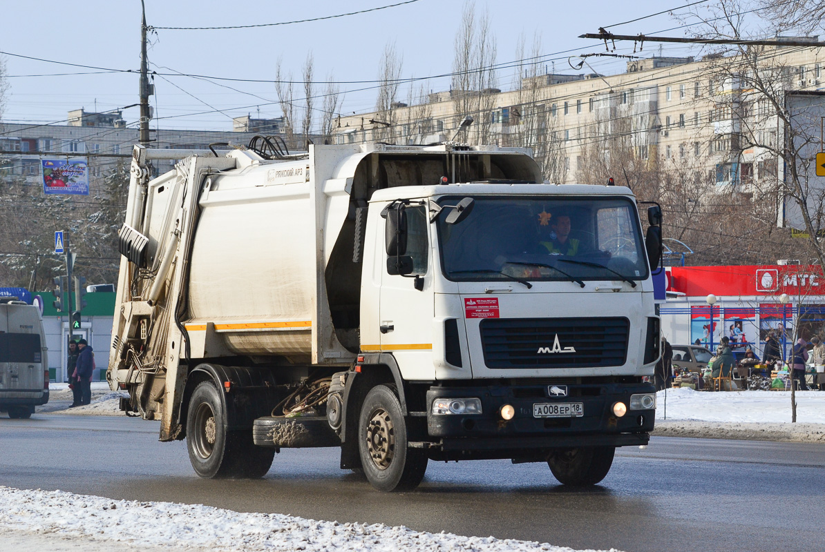 Волгоградская область, № А 008 ЕР 18 — МАЗ-5340B2