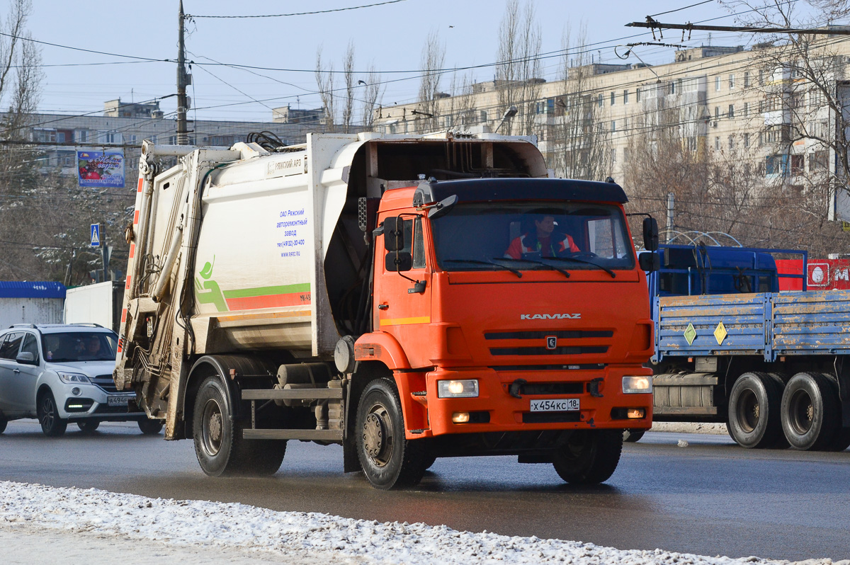 Удмуртия, № Х 454 КС 18 — КамАЗ-53605-A5(48)