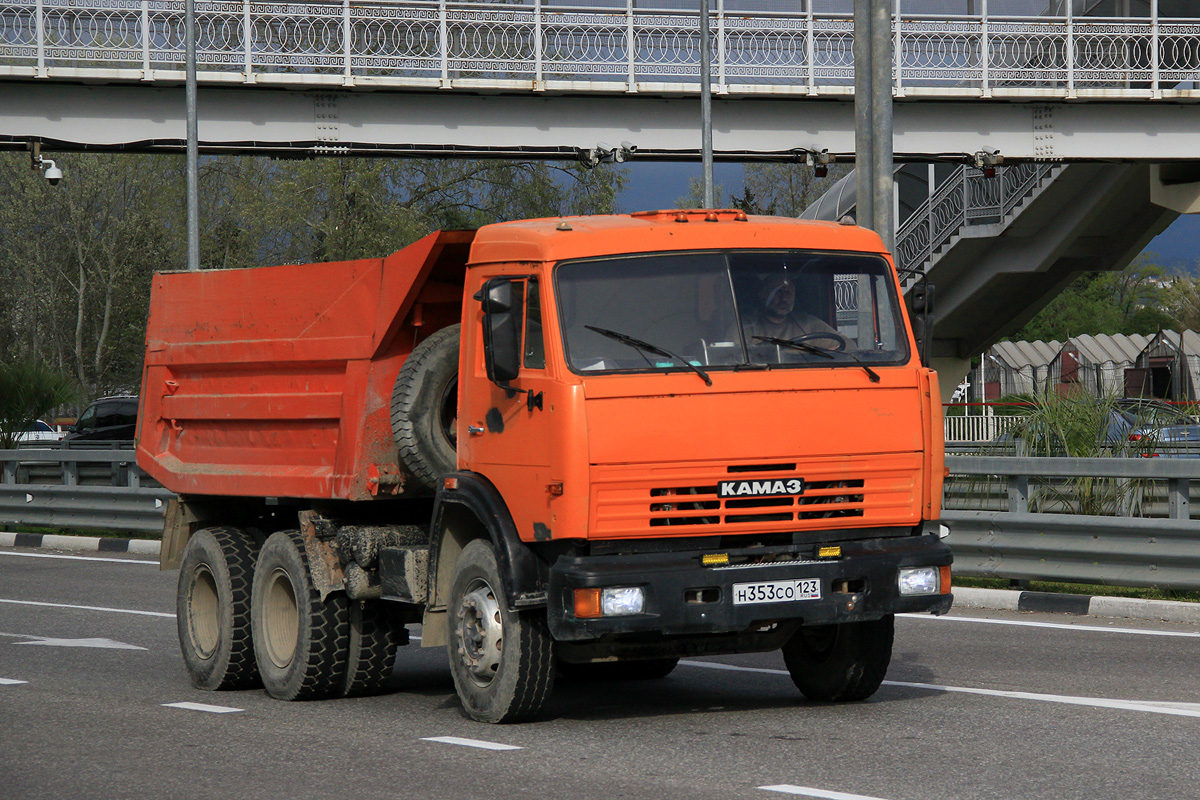 Краснодарский край, № Н 353 СО 123 — КамАЗ-55111-15 [55111R]