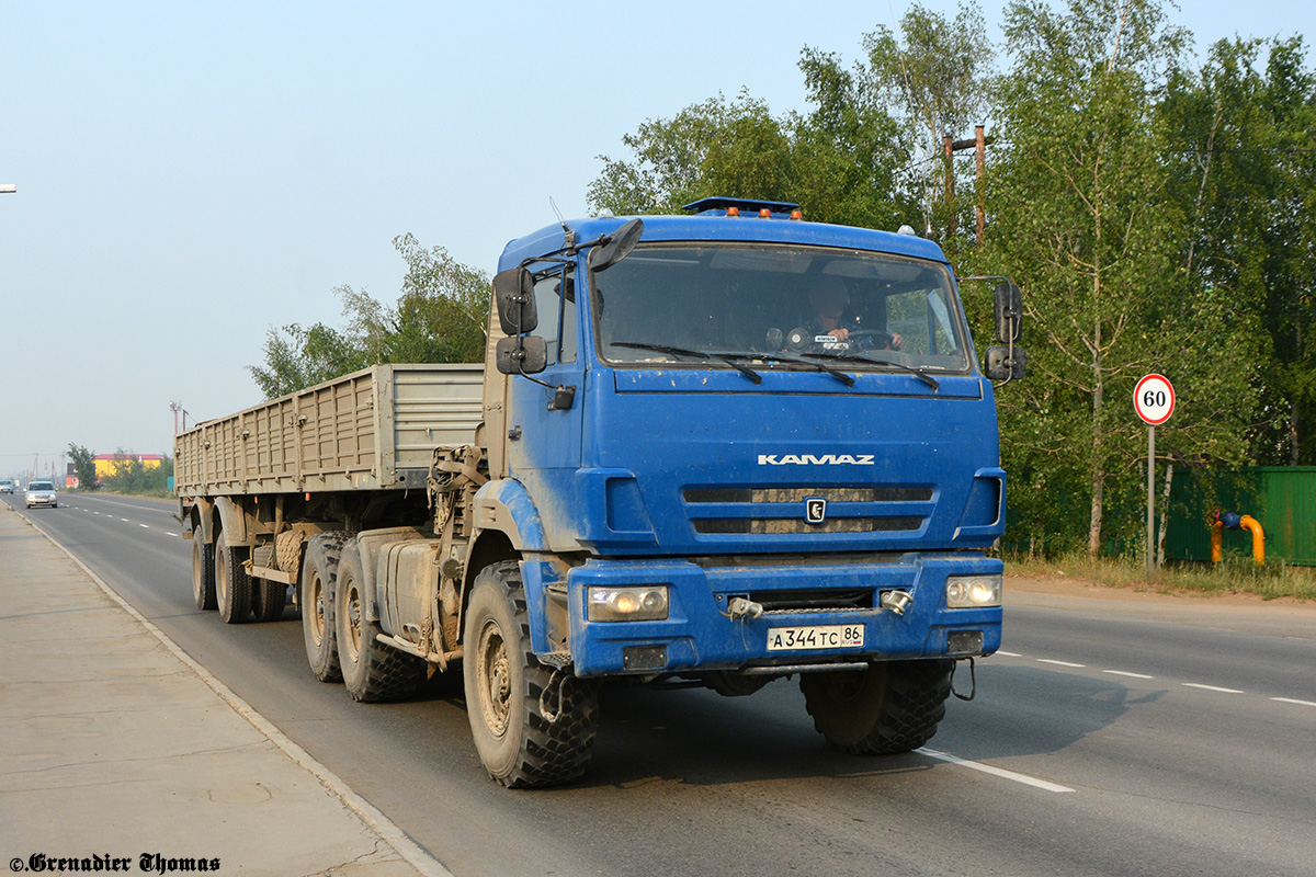 Саха (Якутия), № А 344 ТС 86 — КамАЗ-44108-10 [44108K]