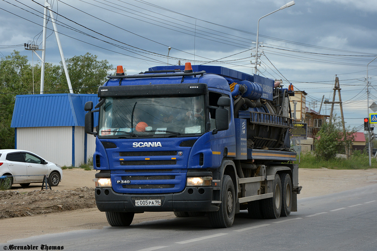 Свердловская область, № С 005 РА 96 — Scania ('2004) P340
