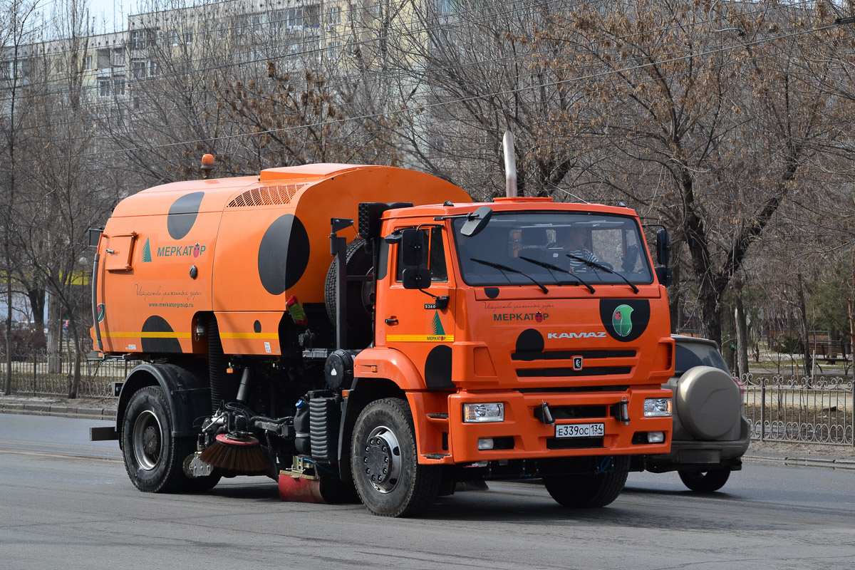 Волгоградская область, № Е 339 ОС 134 — КамАЗ-53605-A5(48)