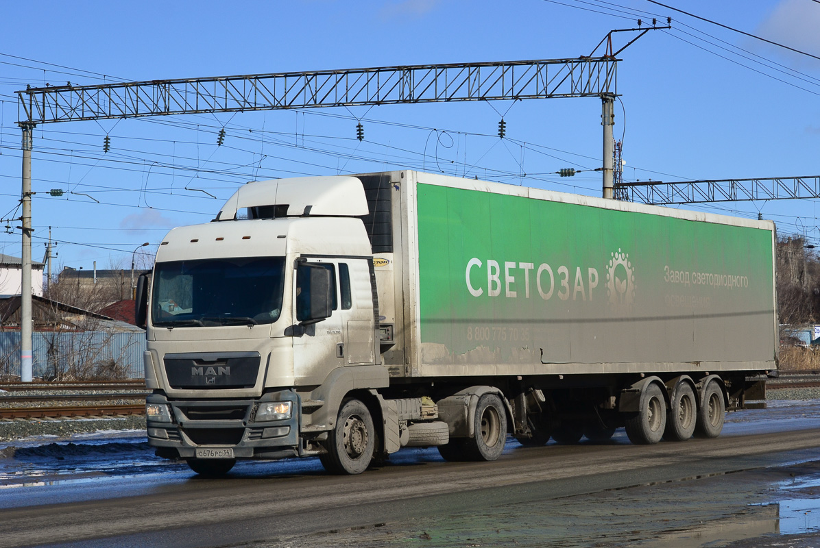Волгоградская область, № С 676 РС 34 — MAN TGS 19.400