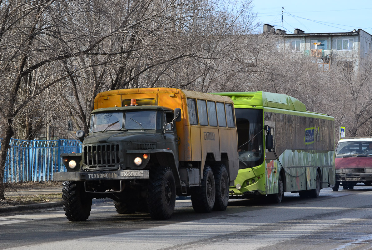 Волгоградская область, № М 858 ЕО 34 — Урал-4320 / 5557 (общая модель)