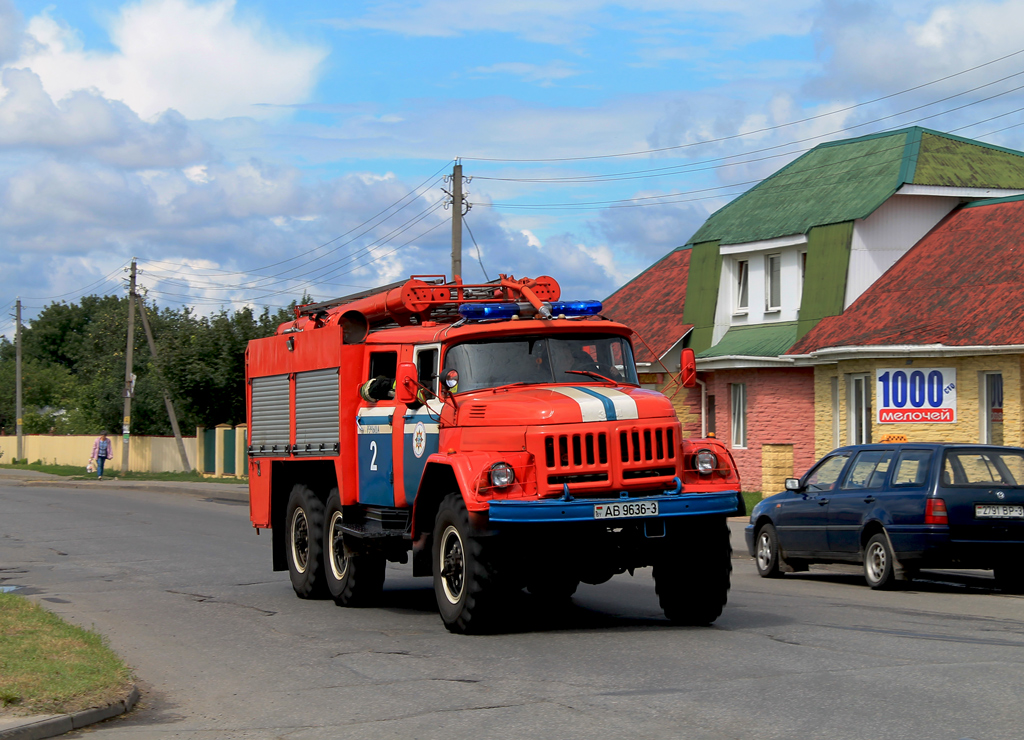 Гомельская область, № АВ 9636-3 — ЗИЛ-131 (общая модель)