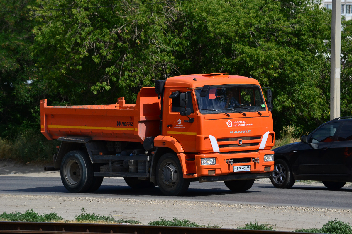 Волгоградская область, № В 194 ХО 134 — КамАЗ-43255-R4(28)