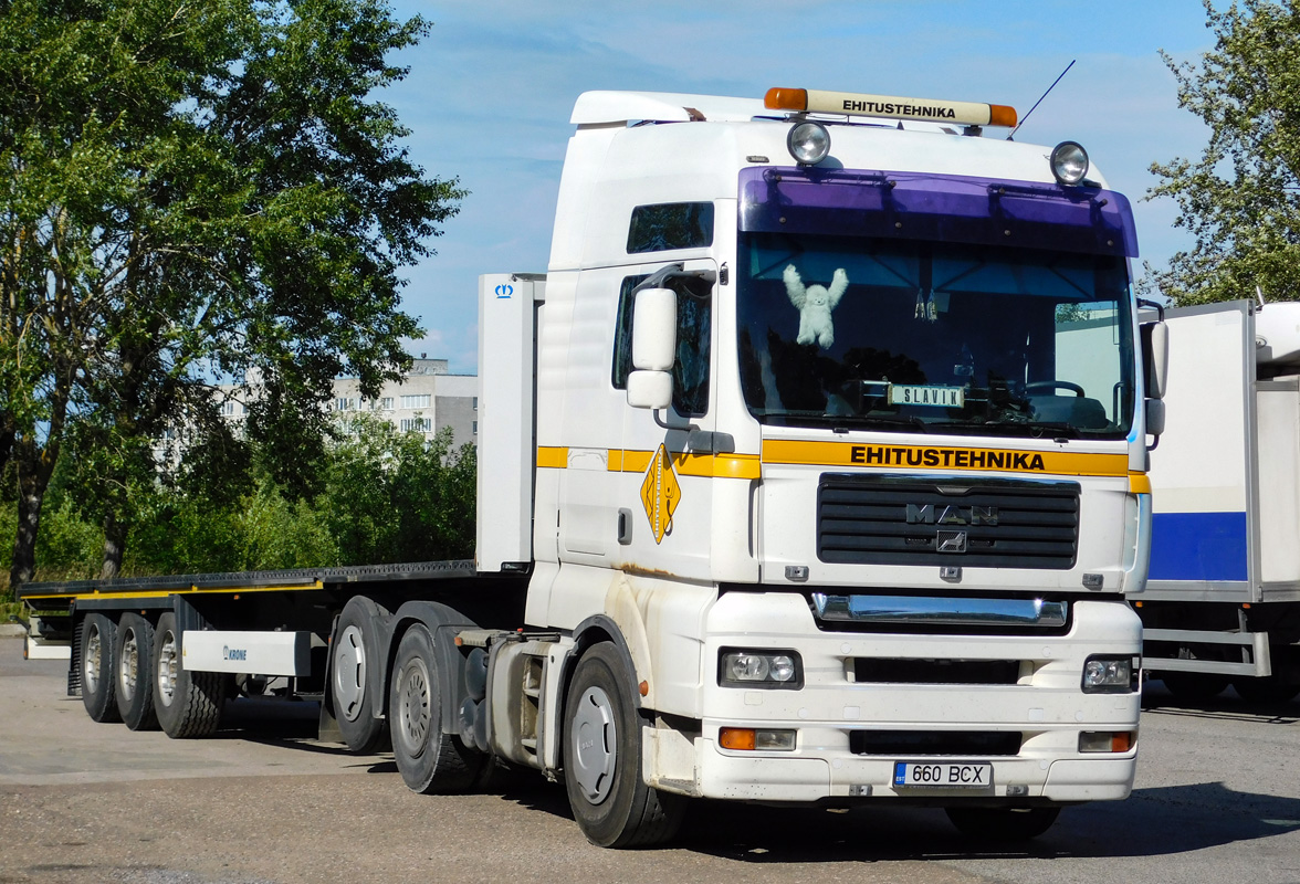 Эстония, № 660 BCX — MAN TGA (общая модель)