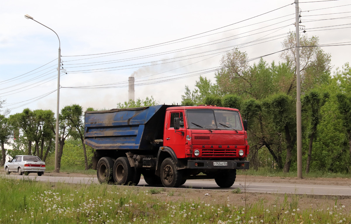 Красноярский край, № С 753 АО 124 — КамАЗ-5410