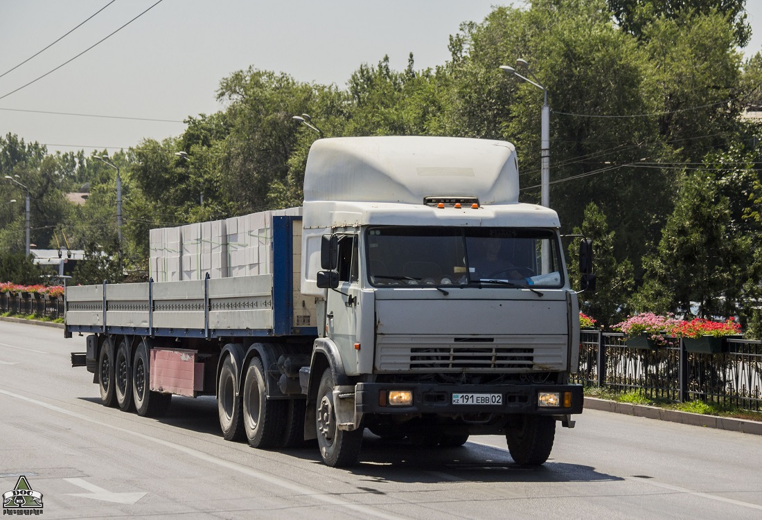 Алматы, № 191 EBB 02 — КамАЗ-54115 [541150]