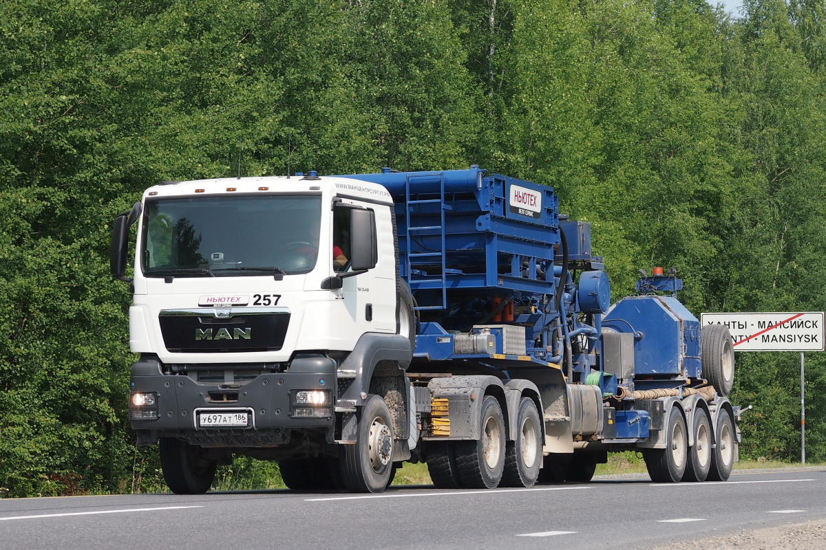 Ханты-Мансийский автоном.округ, № 257 — MAN TGS 33.430