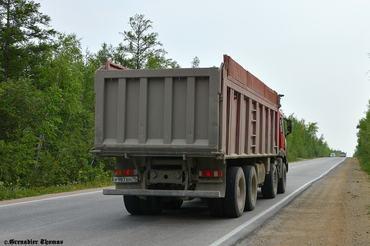 Саха (Якутия), № Р 987 ЕН 14 — FAW J5 CA3312