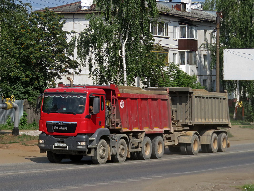 Кировская область, № Х 123 ХА 43 — MAN TGS 41.440