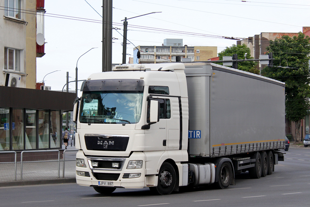 Литва, № JPV 887 — MAN TGX ('2007) 18.440