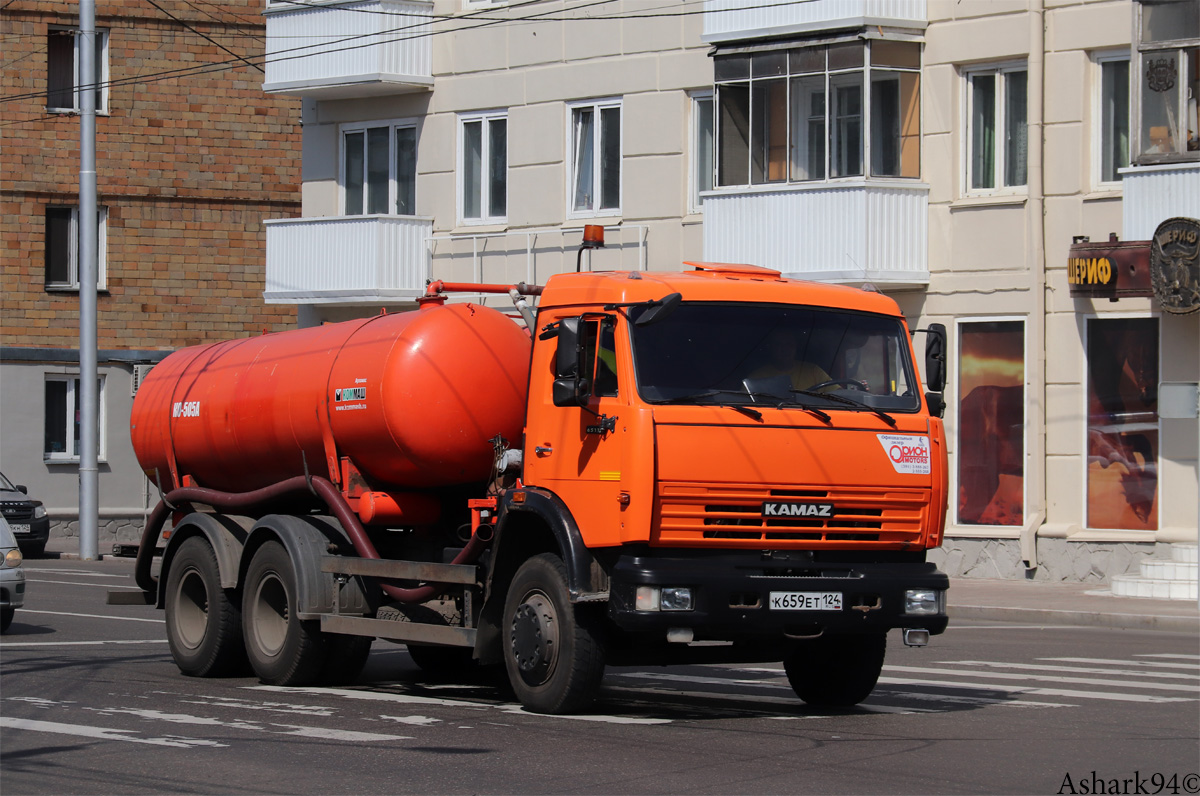Красноярский край, № К 659 ЕТ 124 — КамАЗ-65115-D3(97)