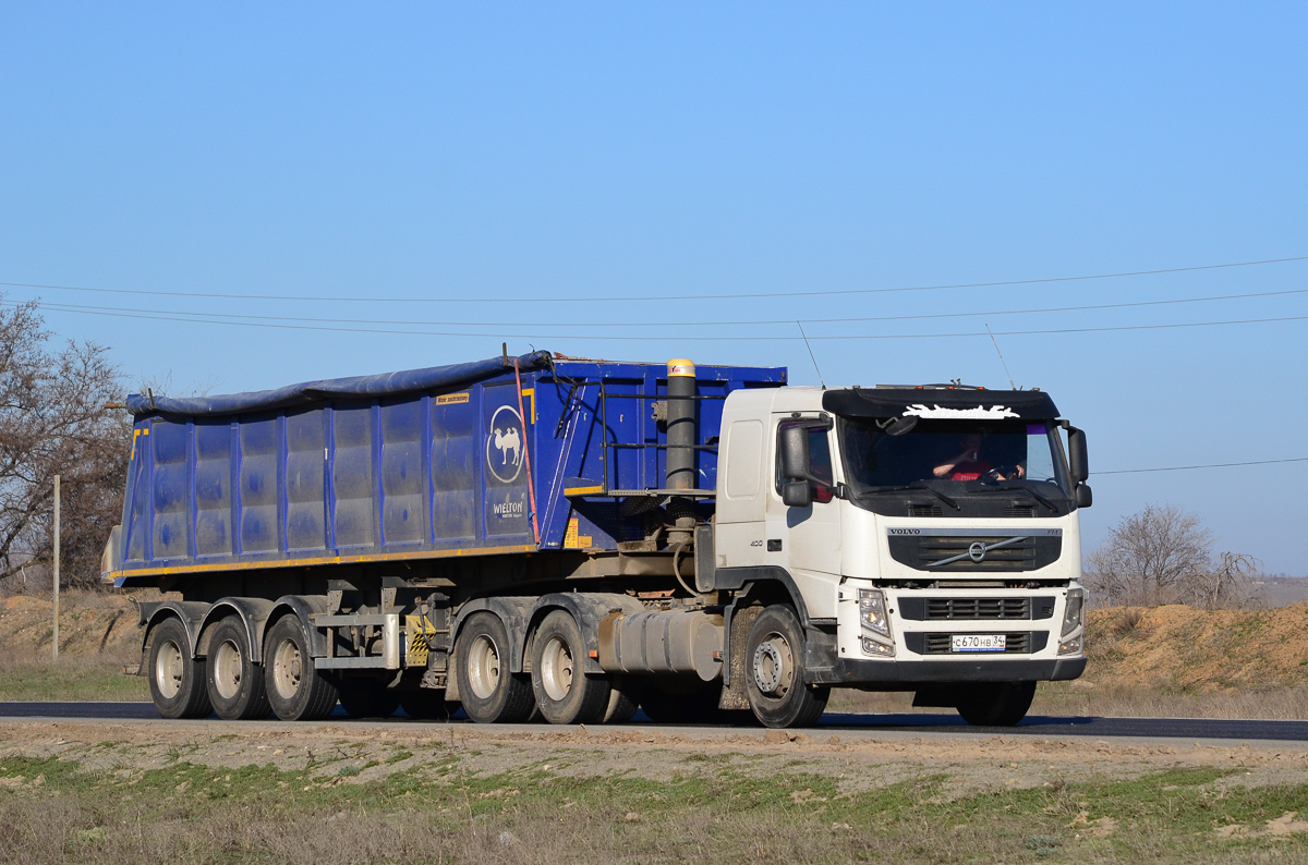 Волгоградская область, № С 670 НВ 34 — Volvo ('2010) FM.400 [X9P]