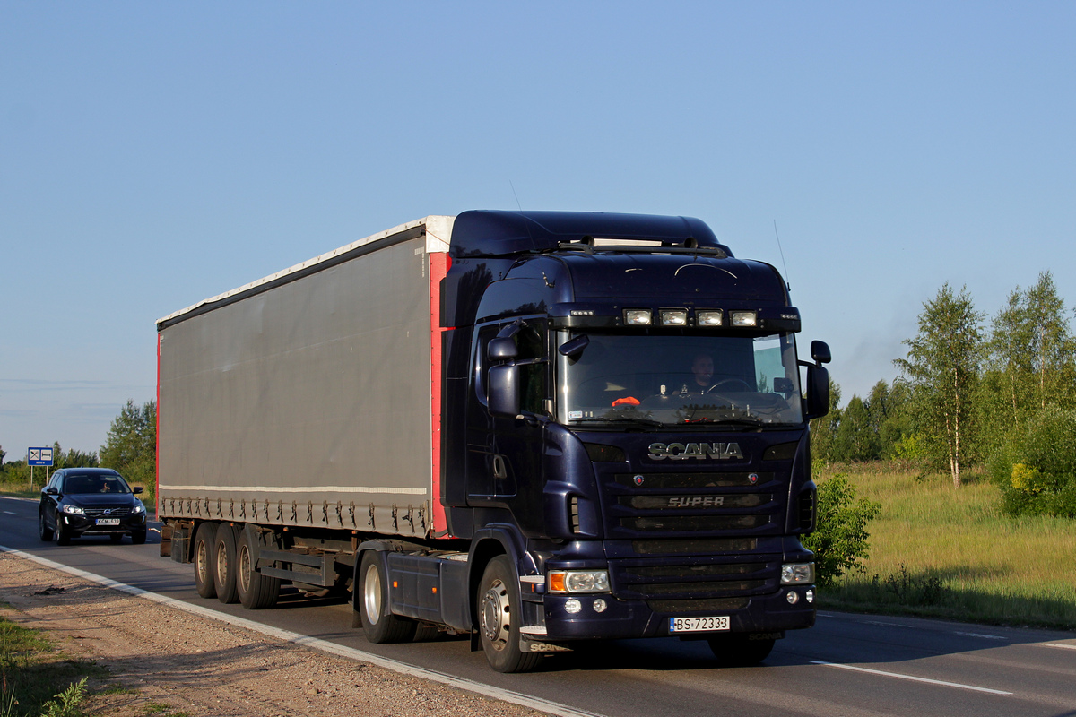 Польша, № BS 72333 — Scania ('2009-2011, общая модель)