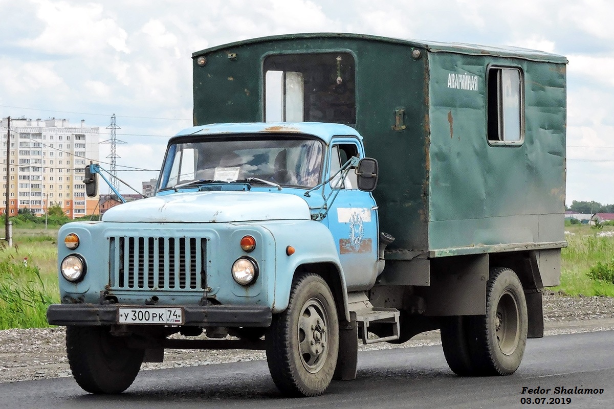 Челябинская область, № У 300 РК 74 — ГАЗ-52-01 (ГАЗ-52А)