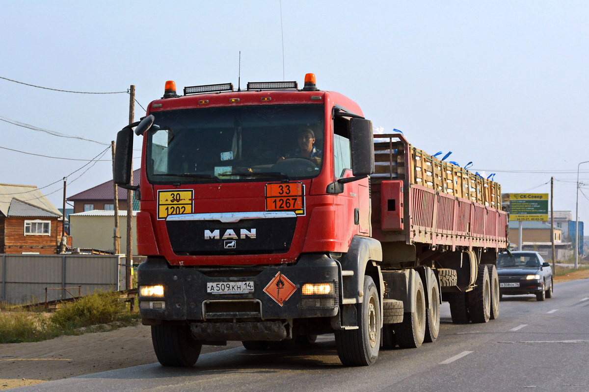 Саха (Якутия), № А 509 КН 14 — MAN TGS 33.480